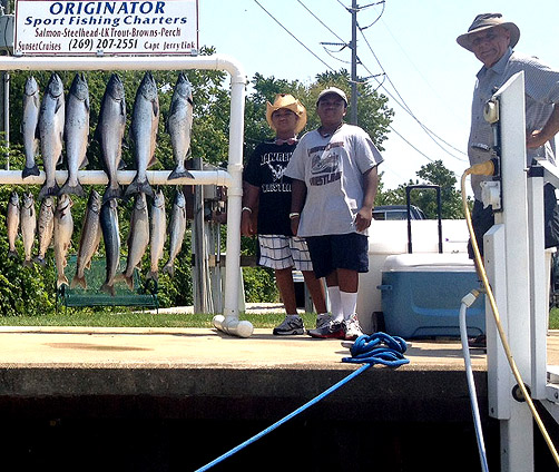 Originator Fishing Charter :: From New Buffalo, MI on Lake Michigan